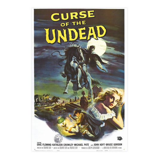 CURSE OF THE UNDEAD 1959 - Paper Movie Poster-24″ x 36″ (Vertical)-The Sticker Space