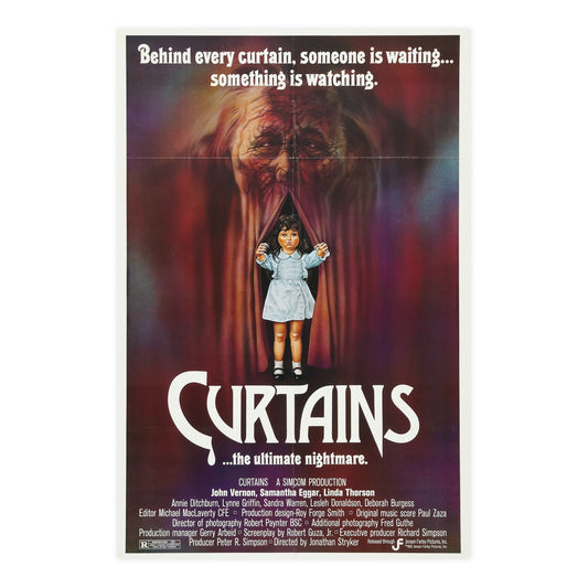 CURTAINS 1983 - Paper Movie Poster-24″ x 36″ (Vertical)-The Sticker Space