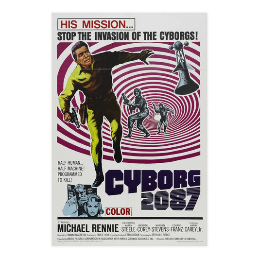 CYBORG 2087 1966 - Paper Movie Poster-24″ x 36″ (Vertical)-The Sticker Space