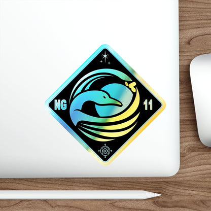 Cygnus NG-11 (SpaceX) Holographic STICKER Die-Cut Vinyl Decal-The Sticker Space