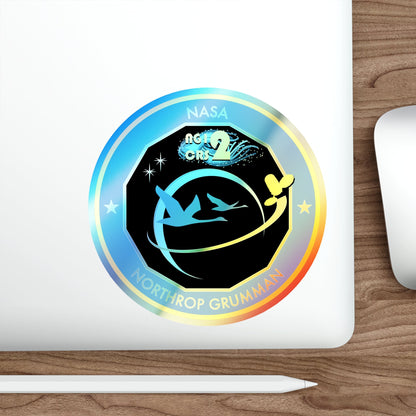Cygnus NG-12 (SpaceX) Holographic STICKER Die-Cut Vinyl Decal-The Sticker Space