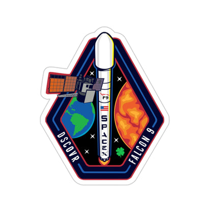 Deep Space Climate Observatory Falcon 9 CASSIOPE (SpaceX) STICKER Vinyl Die-Cut Decal-2 Inch-The Sticker Space