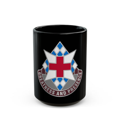 Dental Health Activity Bavaria (U.S. Army) Black Coffee Mug-15oz-The Sticker Space