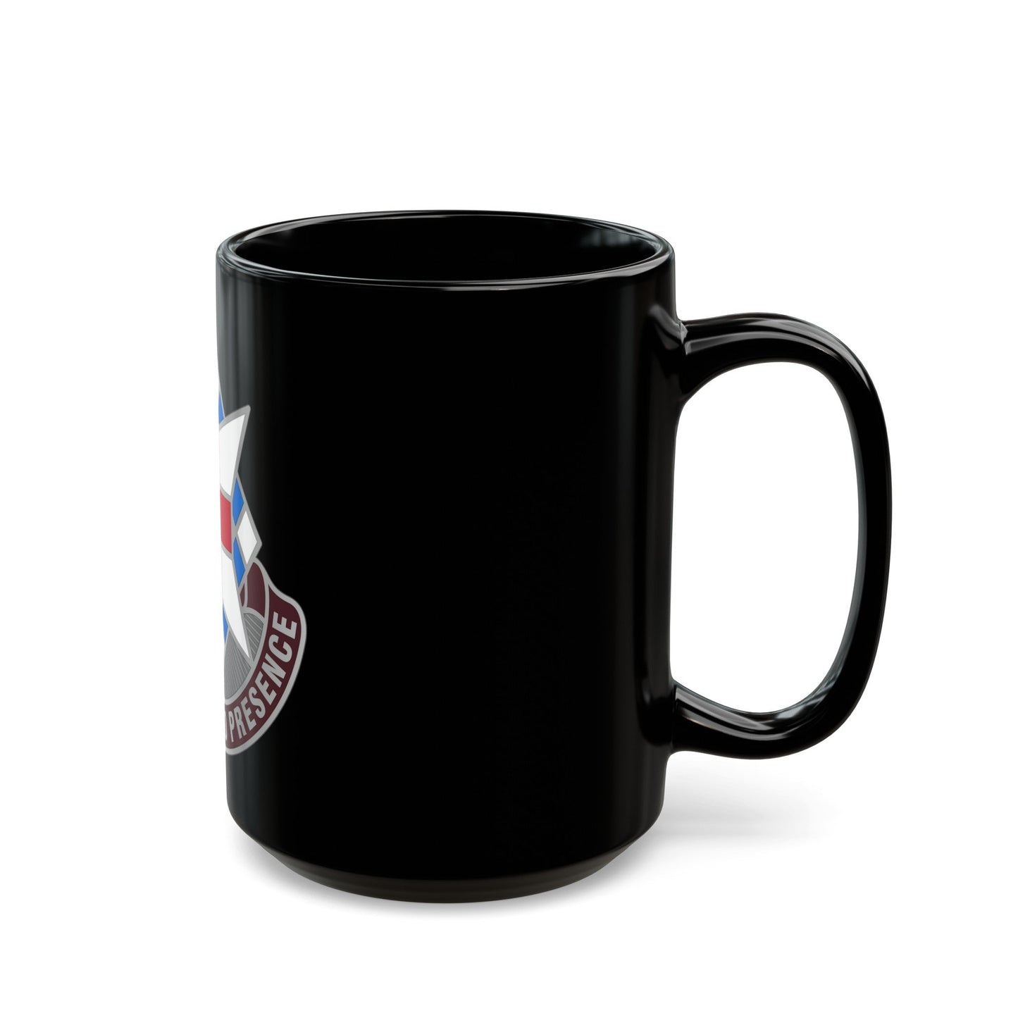 Dental Health Activity Bavaria (U.S. Army) Black Coffee Mug-The Sticker Space