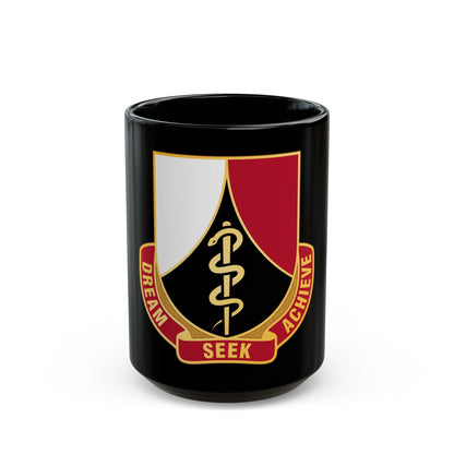 Dental Health Activity Rheinland Pfalz (U.S. Army) Black Coffee Mug-15oz-The Sticker Space
