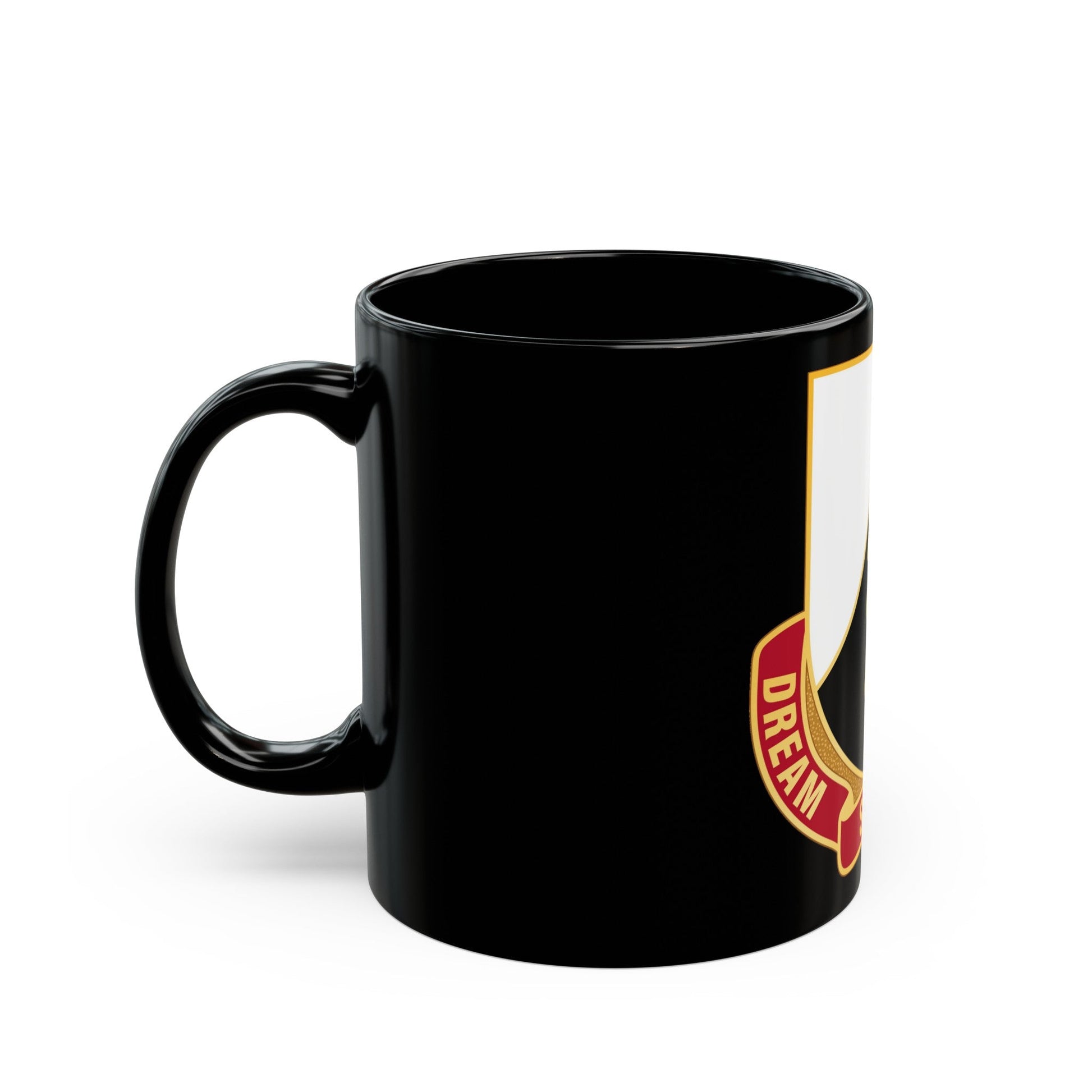 Dental Health Activity Rheinland Pfalz (U.S. Army) Black Coffee Mug-The Sticker Space