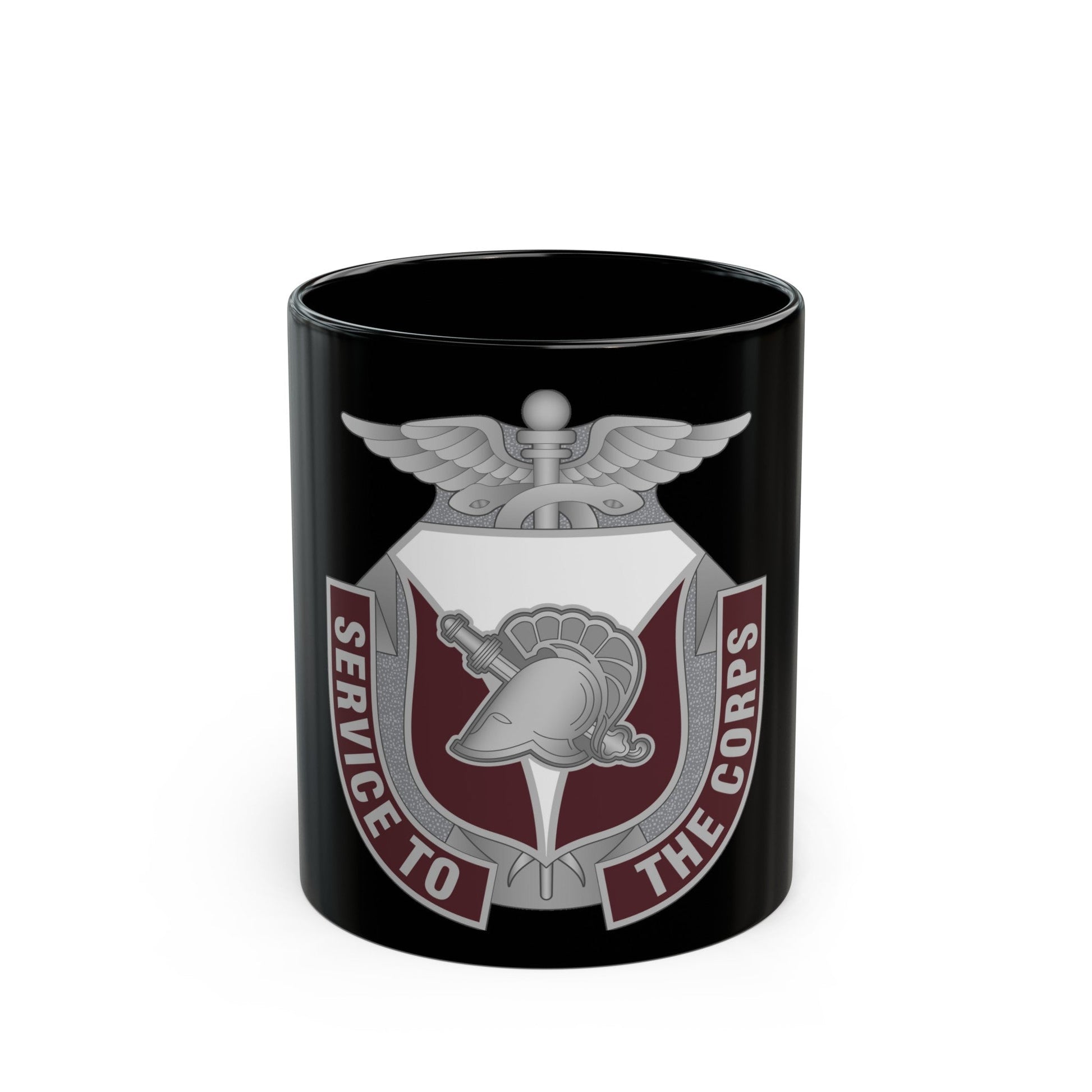 Dental Health Activity West Point (U.S. Army) Black Coffee Mug-11oz-The Sticker Space