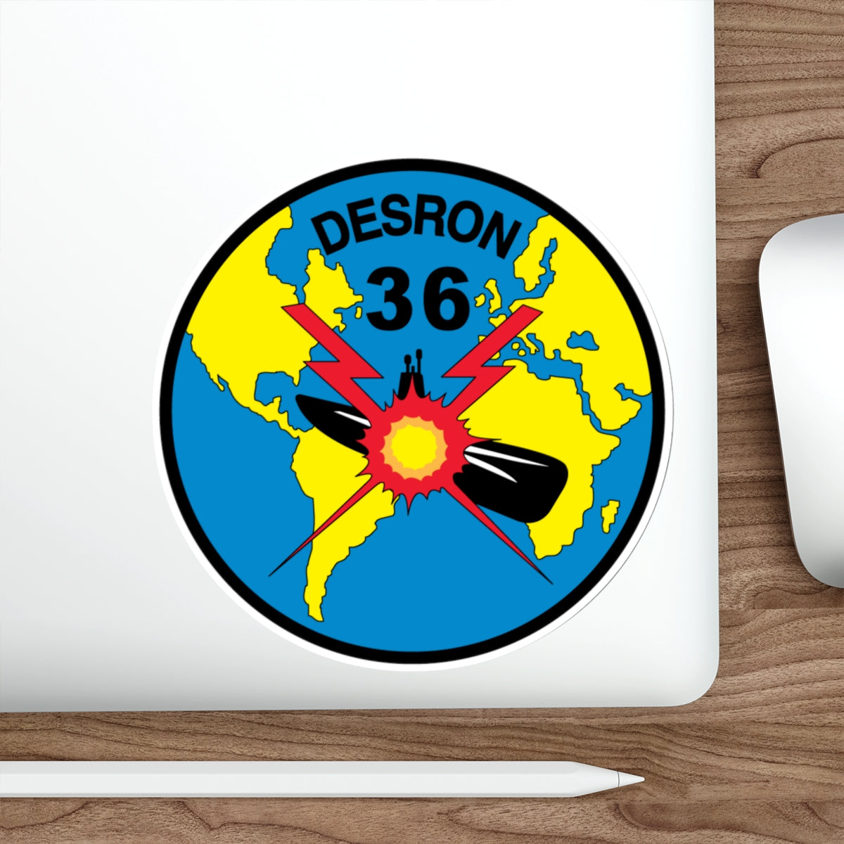 Desron 36 (U.S. Navy) STICKER Vinyl Die-Cut Decal-The Sticker Space