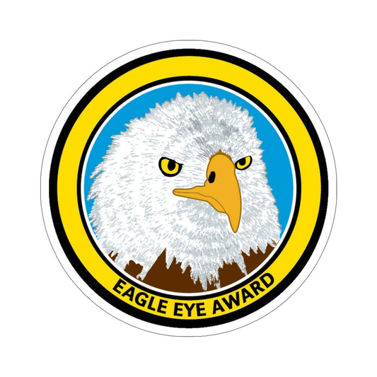 Eagle Eye Award (U.S. Coast Guard) STICKER Vinyl Die-Cut Decal-6 Inch-The Sticker Space