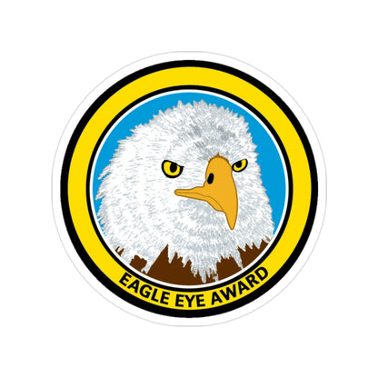 Eagle Eye Award (U.S. Coast Guard) Transparent STICKER Die-Cut Vinyl Decal-2 Inch-The Sticker Space