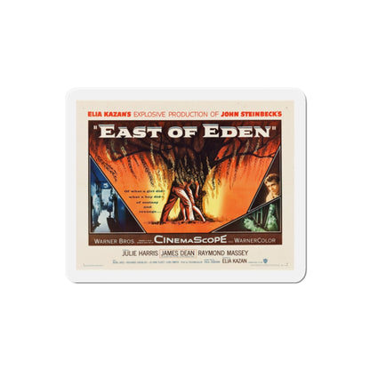 East of Eden 1955 v2 Movie Poster Die-Cut Magnet-2 Inch-The Sticker Space