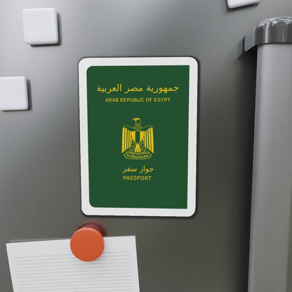 Egyptian Passport - Die-Cut Magnet-The Sticker Space