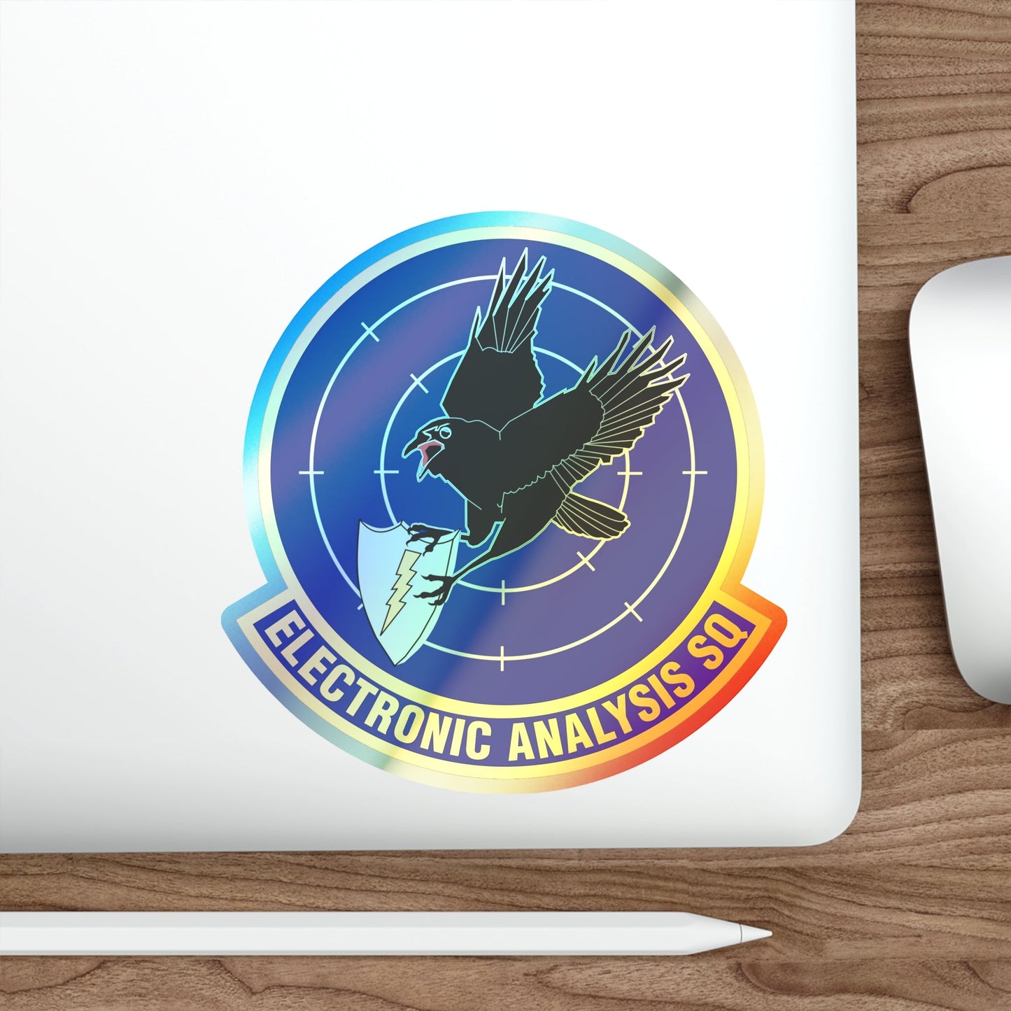 Electronic Analysis Squadron (U.S. Air Force) Holographic STICKER Die-Cut Vinyl Decal-The Sticker Space