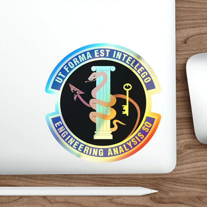 Engineering Analysis Squadron (U.S. Air Force) Holographic STICKER Die-Cut Vinyl Decal-The Sticker Space