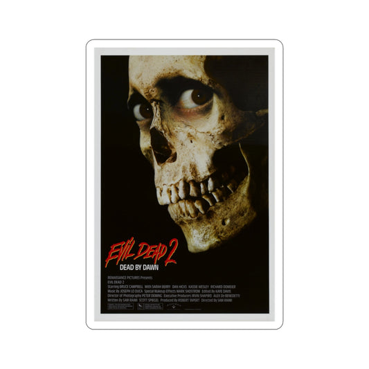 Evil Dead II 1987 Movie Poster STICKER Vinyl Die-Cut Decal-2 Inch-The Sticker Space