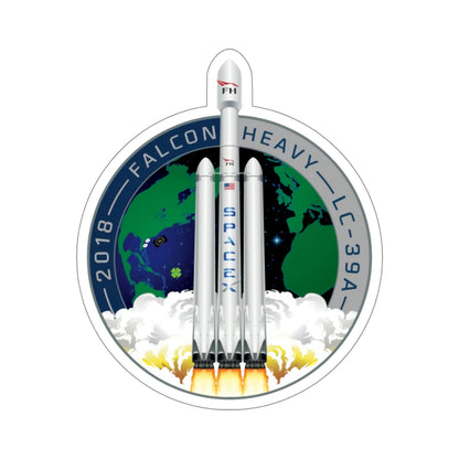 Falcon Heavy Demo (SpaceX) STICKER Vinyl Die-Cut Decal-5 Inch-The Sticker Space