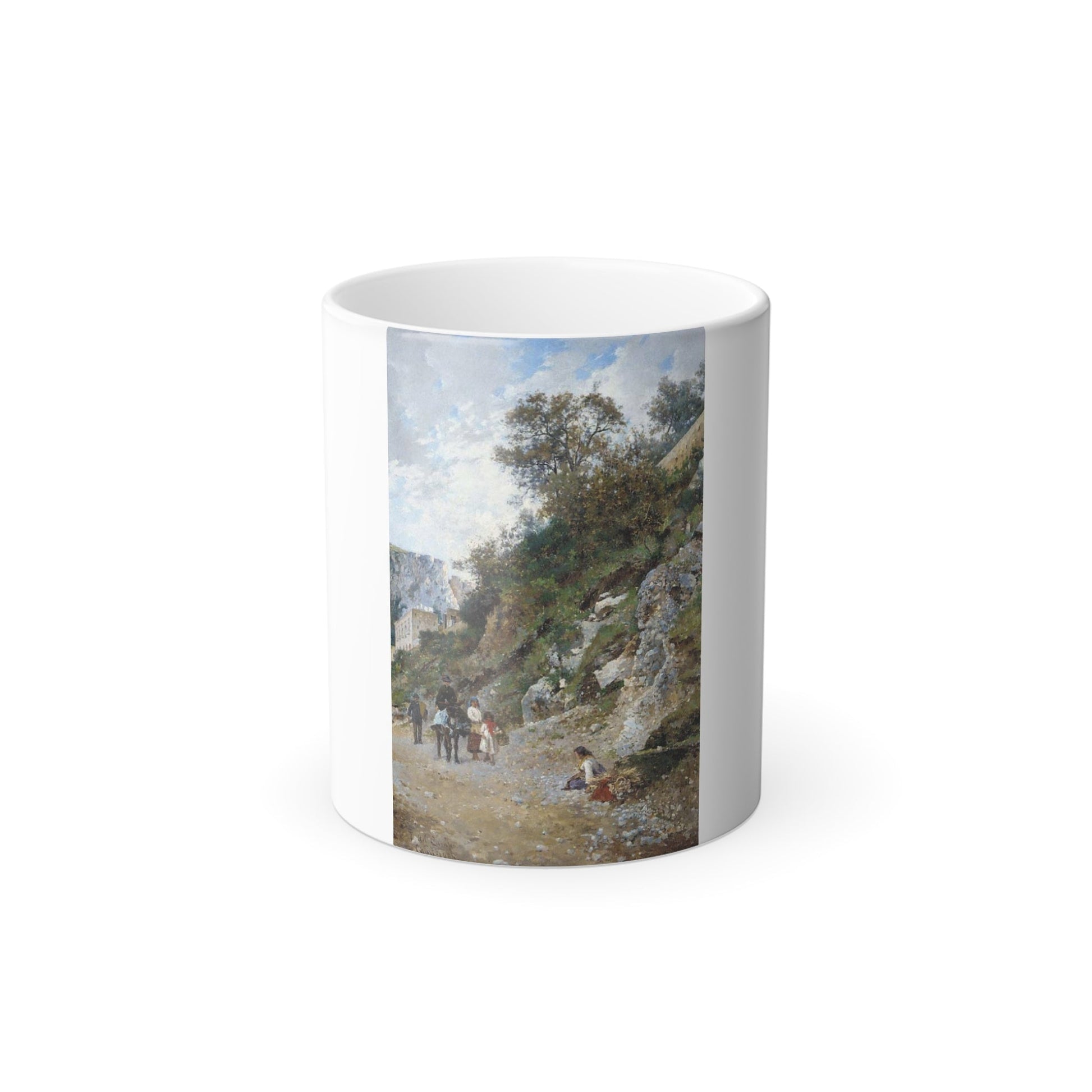 Federico del Campo (1837-1927) journeying through the island - Color Changing Mug 11oz-11oz-The Sticker Space