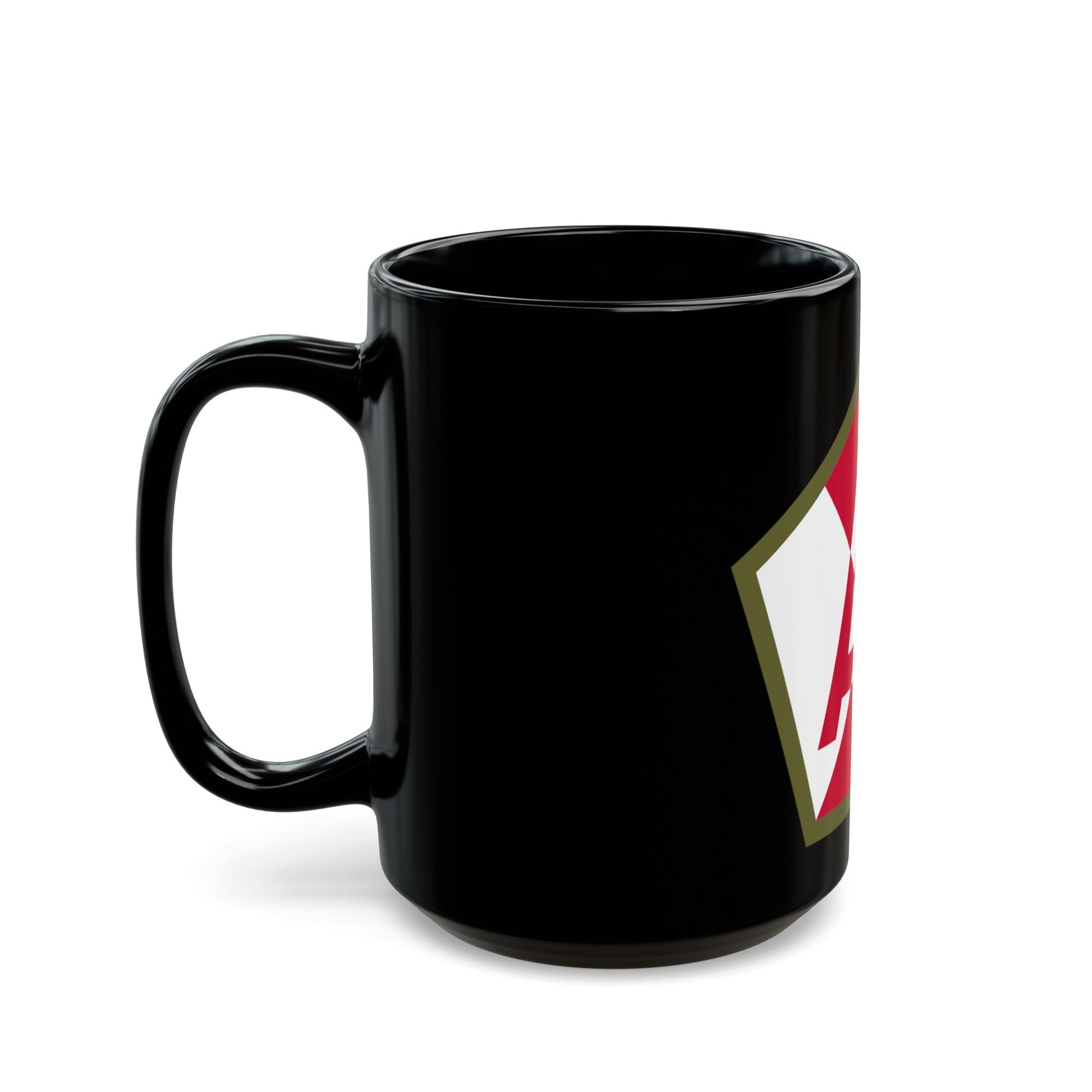 Fifteenth United States (U.S. Army) Black Coffee Mug-The Sticker Space