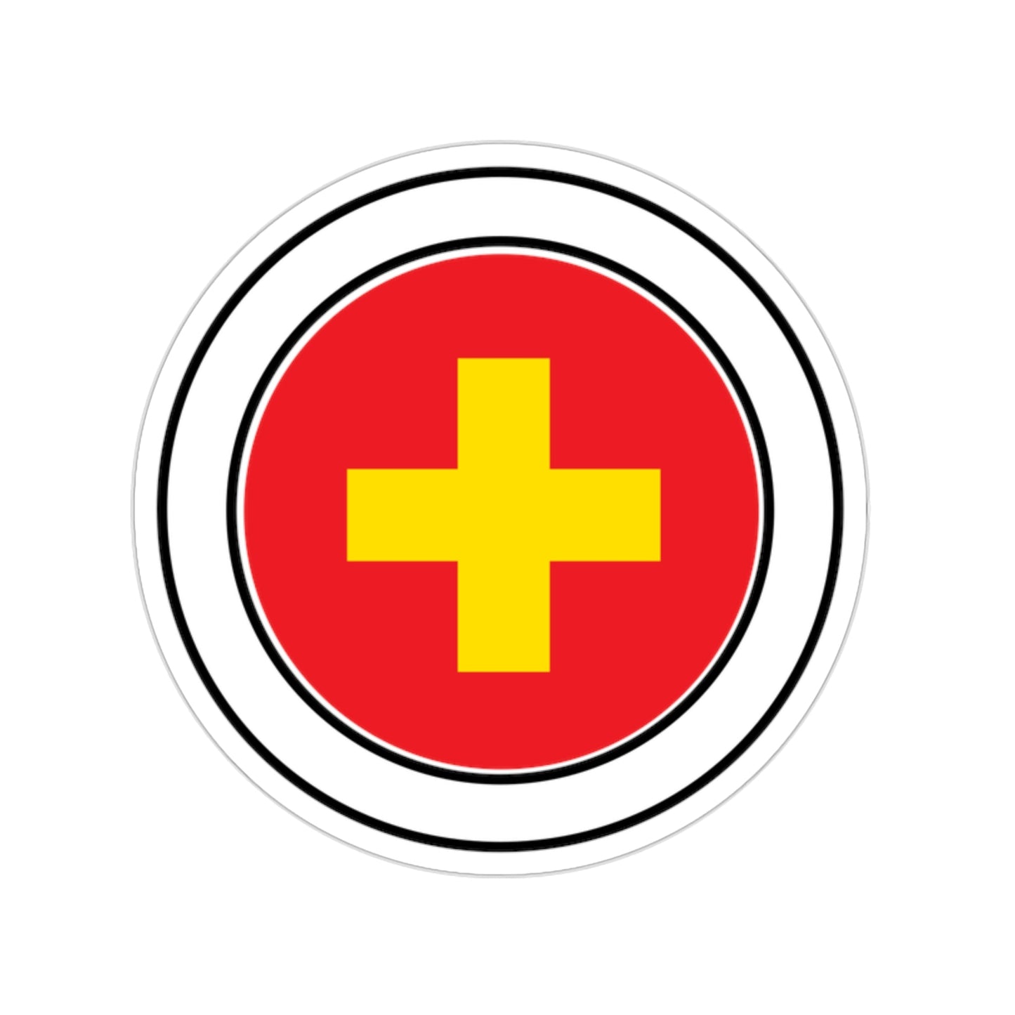 First Aid (Boy Scouts Merit Badge) STICKER Vinyl Die-Cut Decal-2 Inch-The Sticker Space