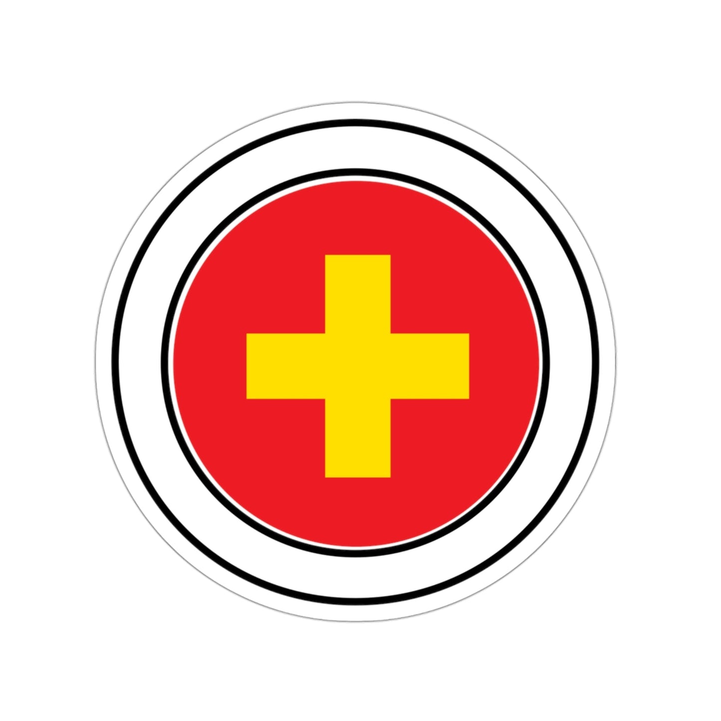 First Aid (Boy Scouts Merit Badge) STICKER Vinyl Die-Cut Decal-3 Inch-The Sticker Space