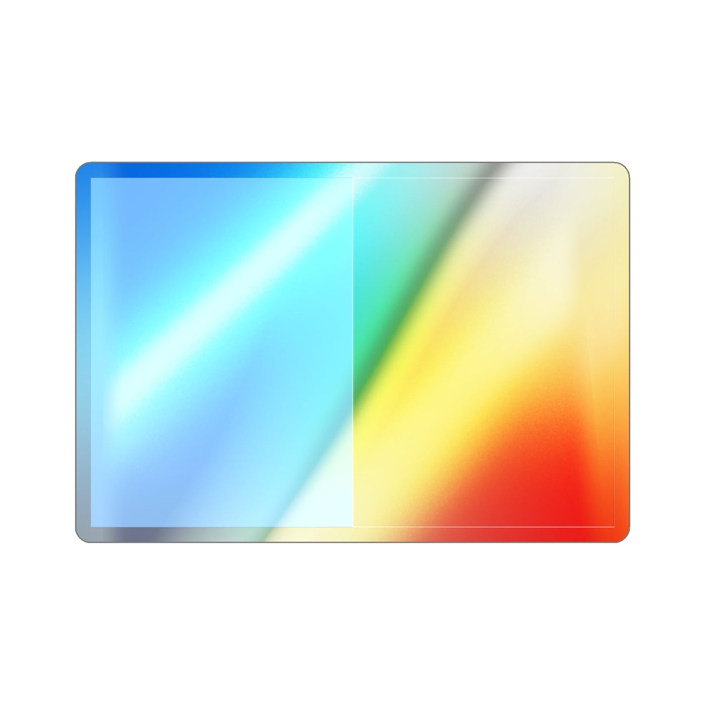 First Flag of Argentina Holographic STICKER Die-Cut Vinyl Decal-3 Inch-The Sticker Space
