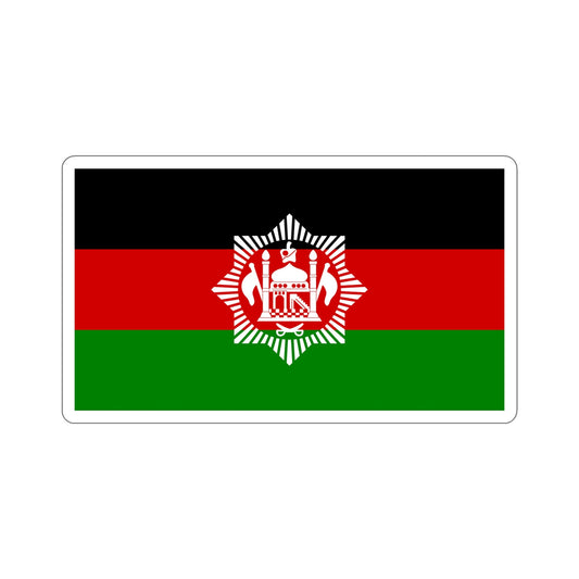 Flag of Afghanistan 1928 STICKER Vinyl Die-Cut Decal-6 Inch-The Sticker Space