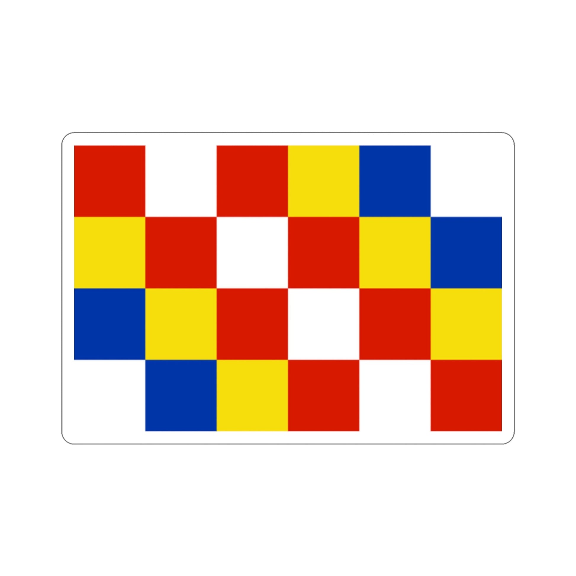 Flag of Antwerp Belgium STICKER Vinyl Die-Cut Decal-2 Inch-The Sticker Space