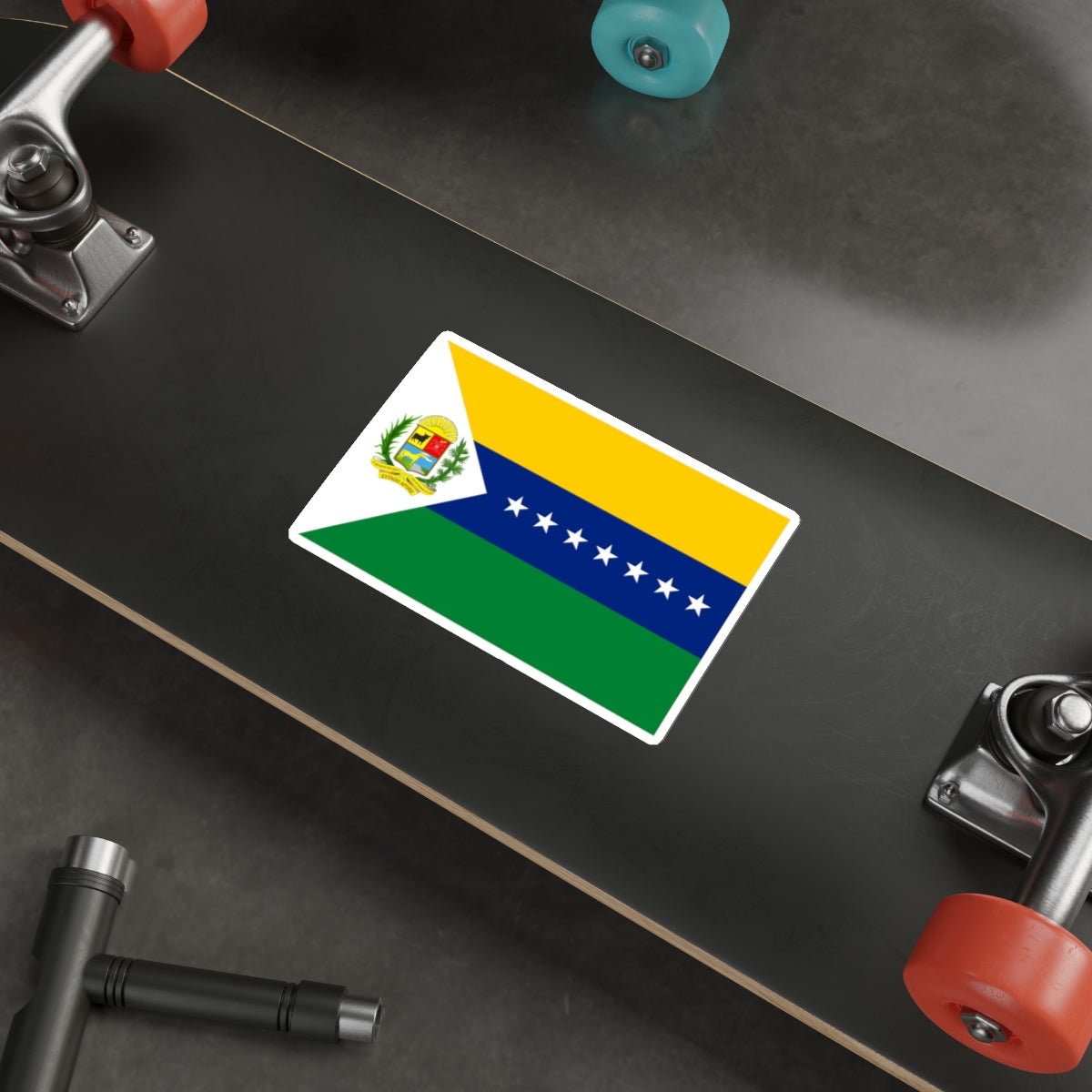 Flag of Apure Venezuela STICKER Vinyl Die-Cut Decal-The Sticker Space