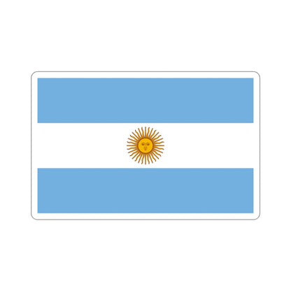 Flag of Argentina STICKER Vinyl Die-Cut Decal-3 Inch-The Sticker Space