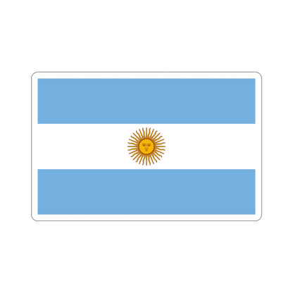 Flag of Argentina STICKER Vinyl Die-Cut Decal-4 Inch-The Sticker Space