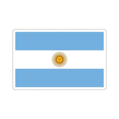 Flag of Argentina STICKER Vinyl Die-Cut Decal-6 Inch-The Sticker Space