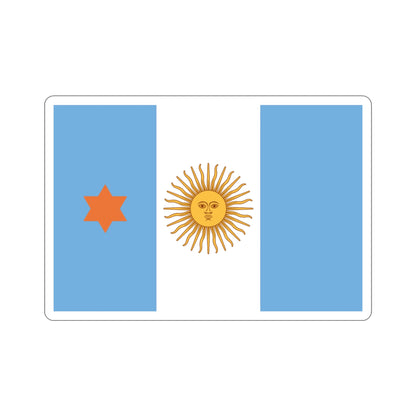 Flag of Argentine General de Brigada 1894 to 1904 STICKER Vinyl Die-Cut Decal-3 Inch-The Sticker Space
