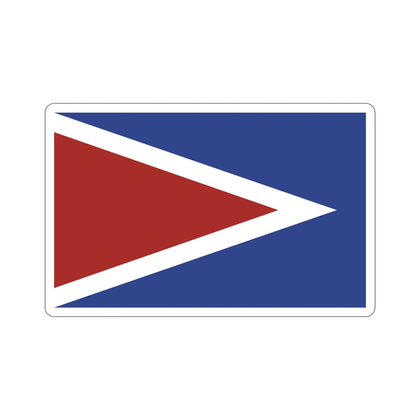 Flag of Cabo Rojo Puerto Rico STICKER Vinyl Die-Cut Decal-6 Inch-The Sticker Space