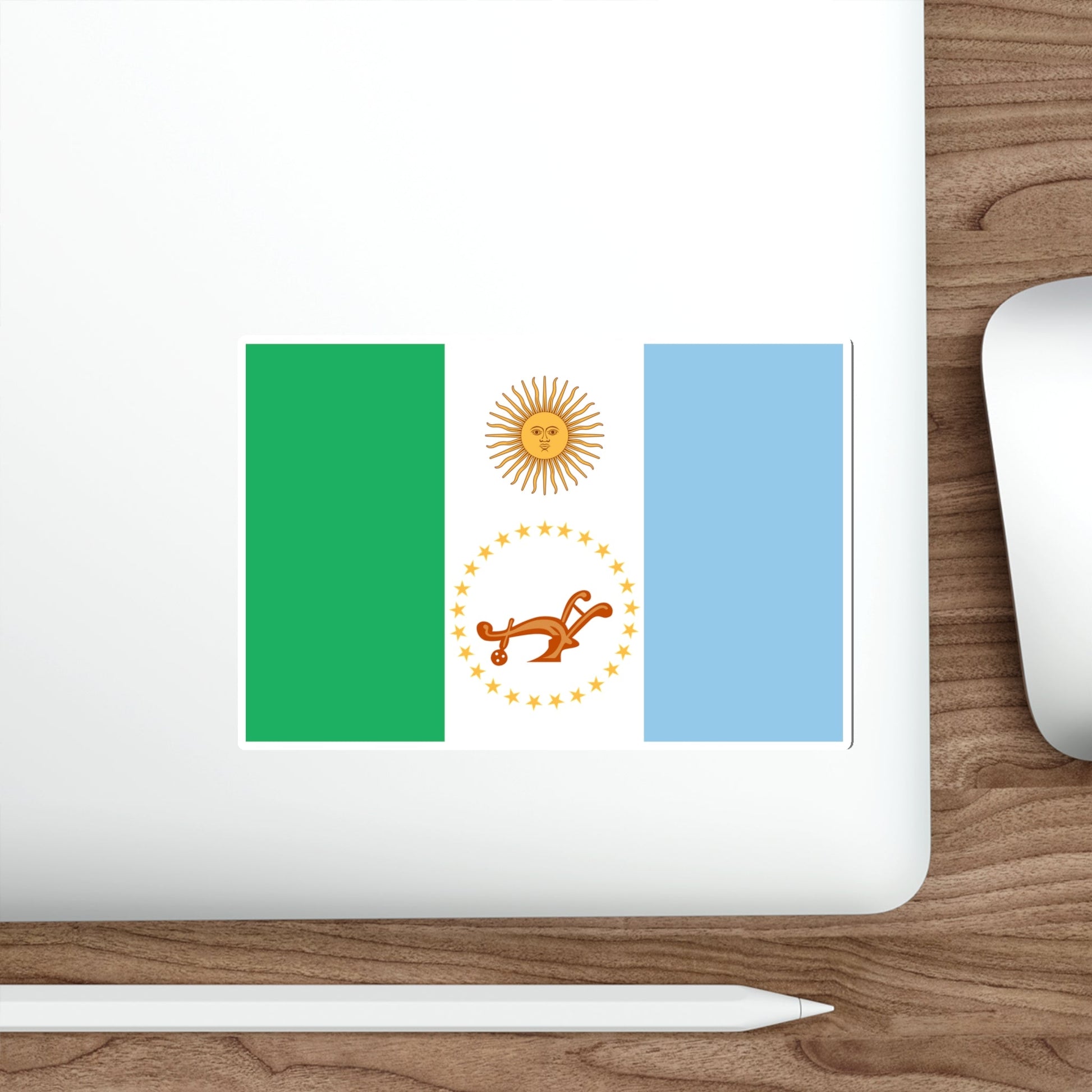 Flag of Chaco Province Argentina STICKER Vinyl Die-Cut Decal-The Sticker Space