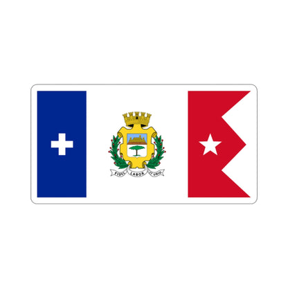 Flag of Cienfuegos, Cuba STICKER Vinyl Die-Cut Decal-2 Inch-The Sticker Space