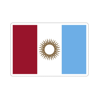 Flag of Córdoba Province Argentina STICKER Vinyl Die-Cut Decal-4 Inch-The Sticker Space
