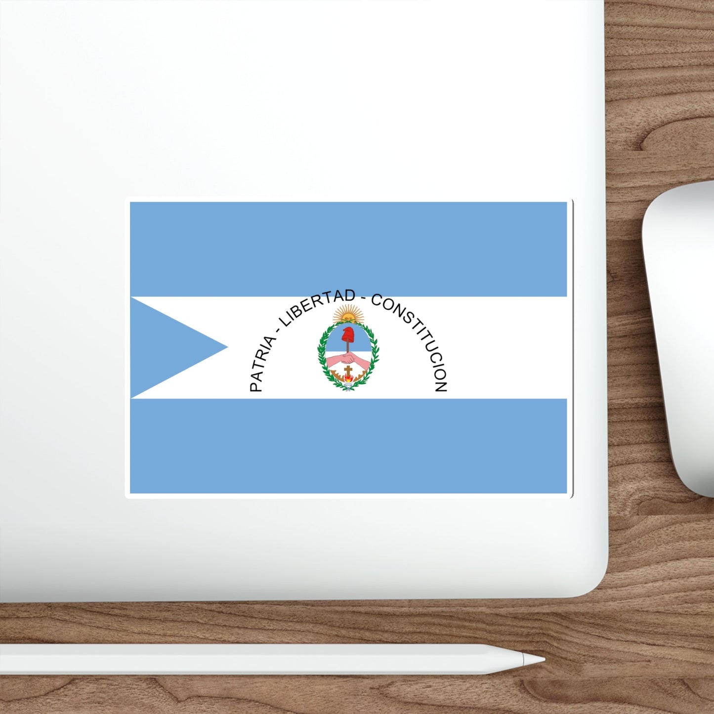 Flag of Corrientes Province Argentina STICKER Vinyl Die-Cut Decal-The Sticker Space