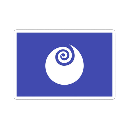 Flag of Ibaraki Prefecture Japan STICKER Vinyl Die-Cut Decal-3 Inch-The Sticker Space