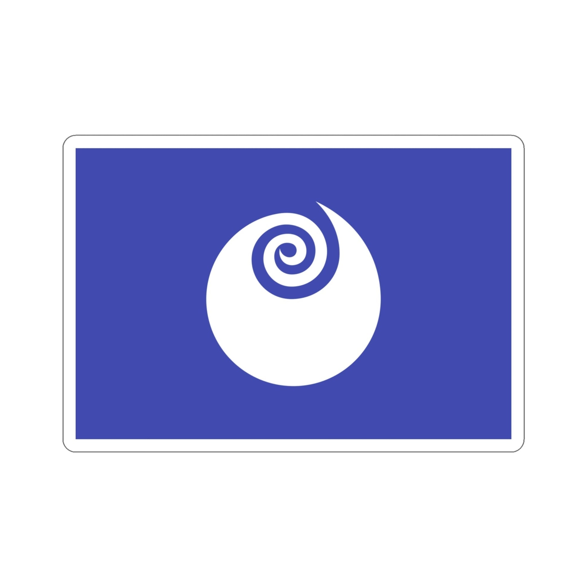 Flag of Ibaraki Prefecture Japan STICKER Vinyl Die-Cut Decal-4 Inch-The Sticker Space