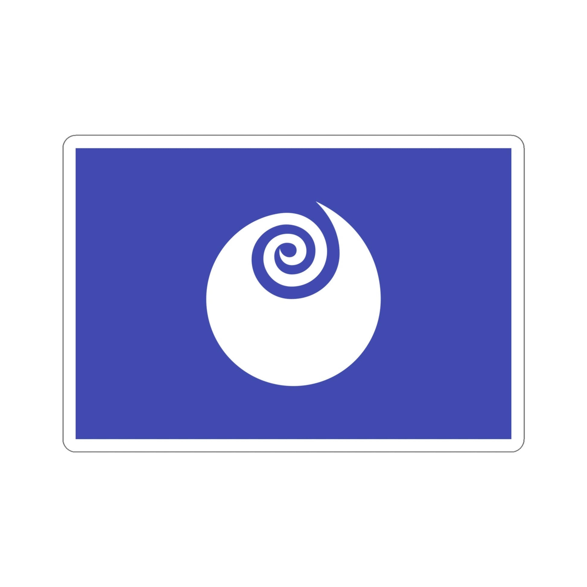 Flag of Ibaraki Prefecture Japan STICKER Vinyl Die-Cut Decal-5 Inch-The Sticker Space