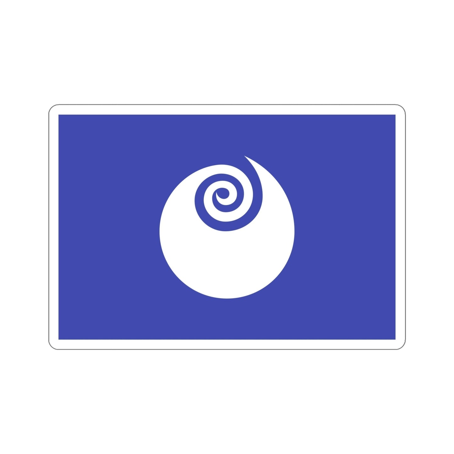 Flag of Ibaraki Prefecture Japan STICKER Vinyl Die-Cut Decal-6 Inch-The Sticker Space