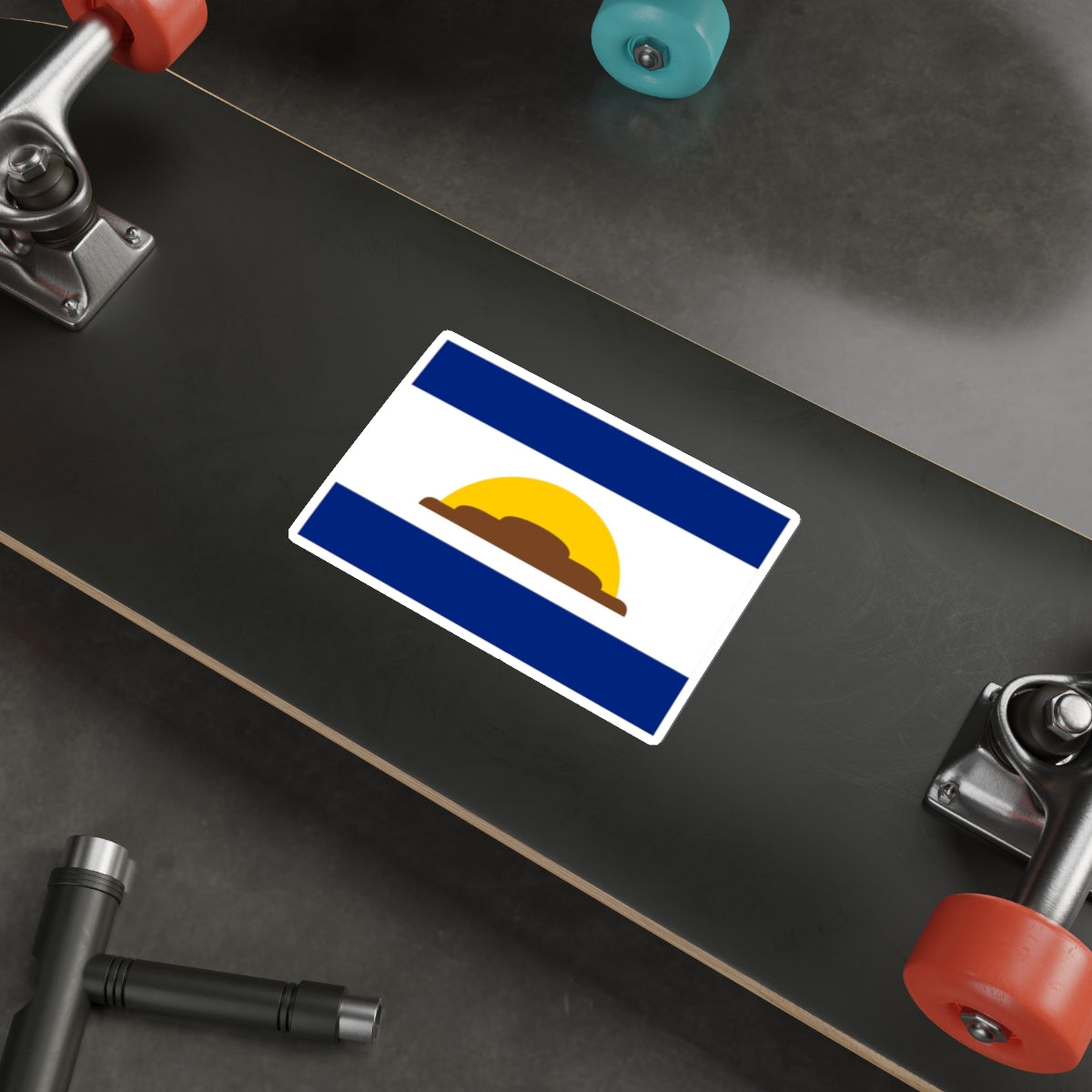 Flag of Lechería Venezuela STICKER Vinyl Die-Cut Decal-The Sticker Space
