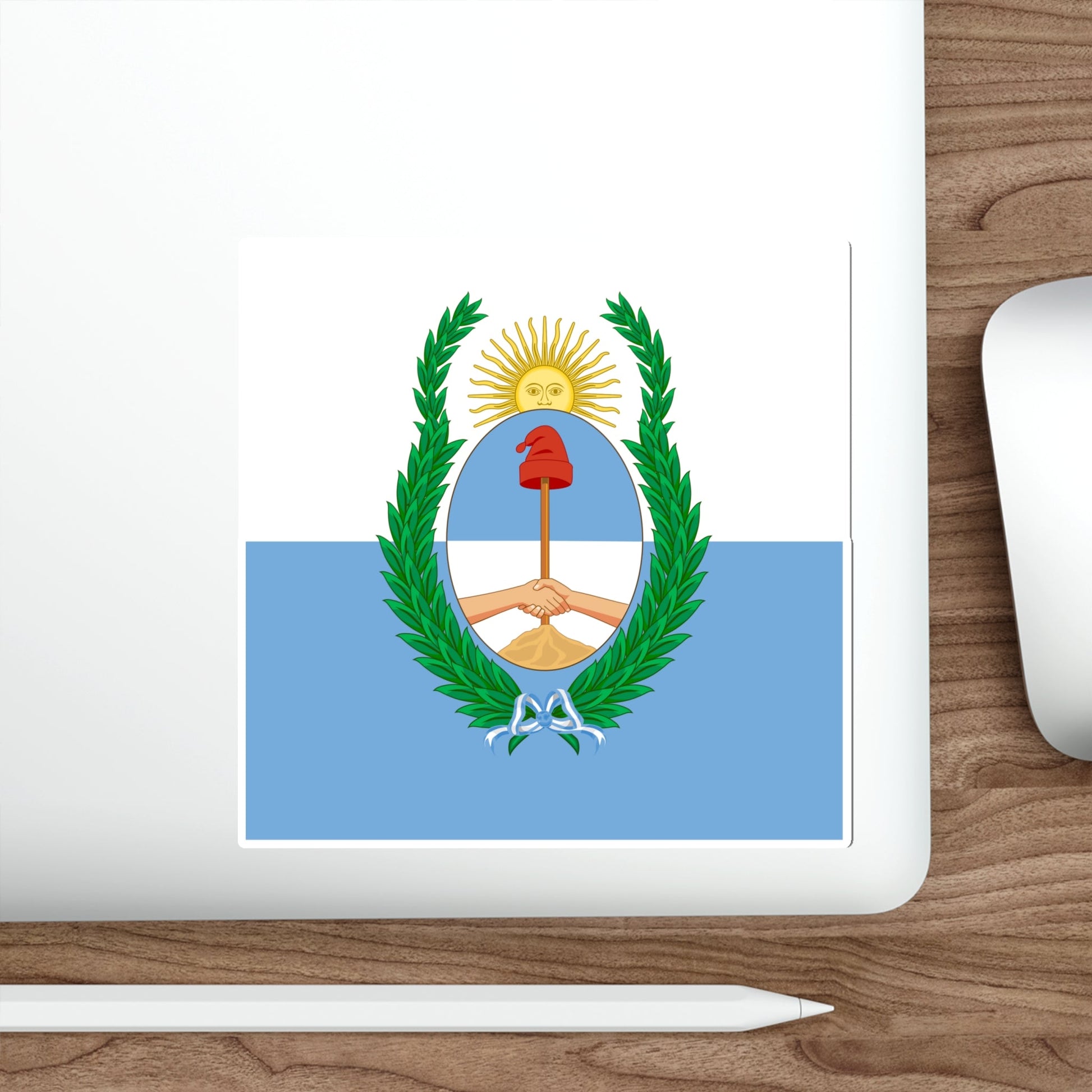 Flag of Mendoza Province Argentina STICKER Vinyl Die-Cut Decal-The Sticker Space