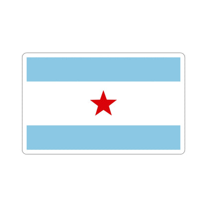 Flag of Nicaragua under William Walker (1856-1857) STICKER Vinyl Die-Cut Decal-5 Inch-The Sticker Space