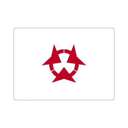 Flag of Oita Prefecture Japan STICKER Vinyl Die-Cut Decal-4 Inch-The Sticker Space