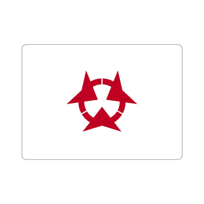 Flag of Oita Prefecture Japan STICKER Vinyl Die-Cut Decal-5 Inch-The Sticker Space