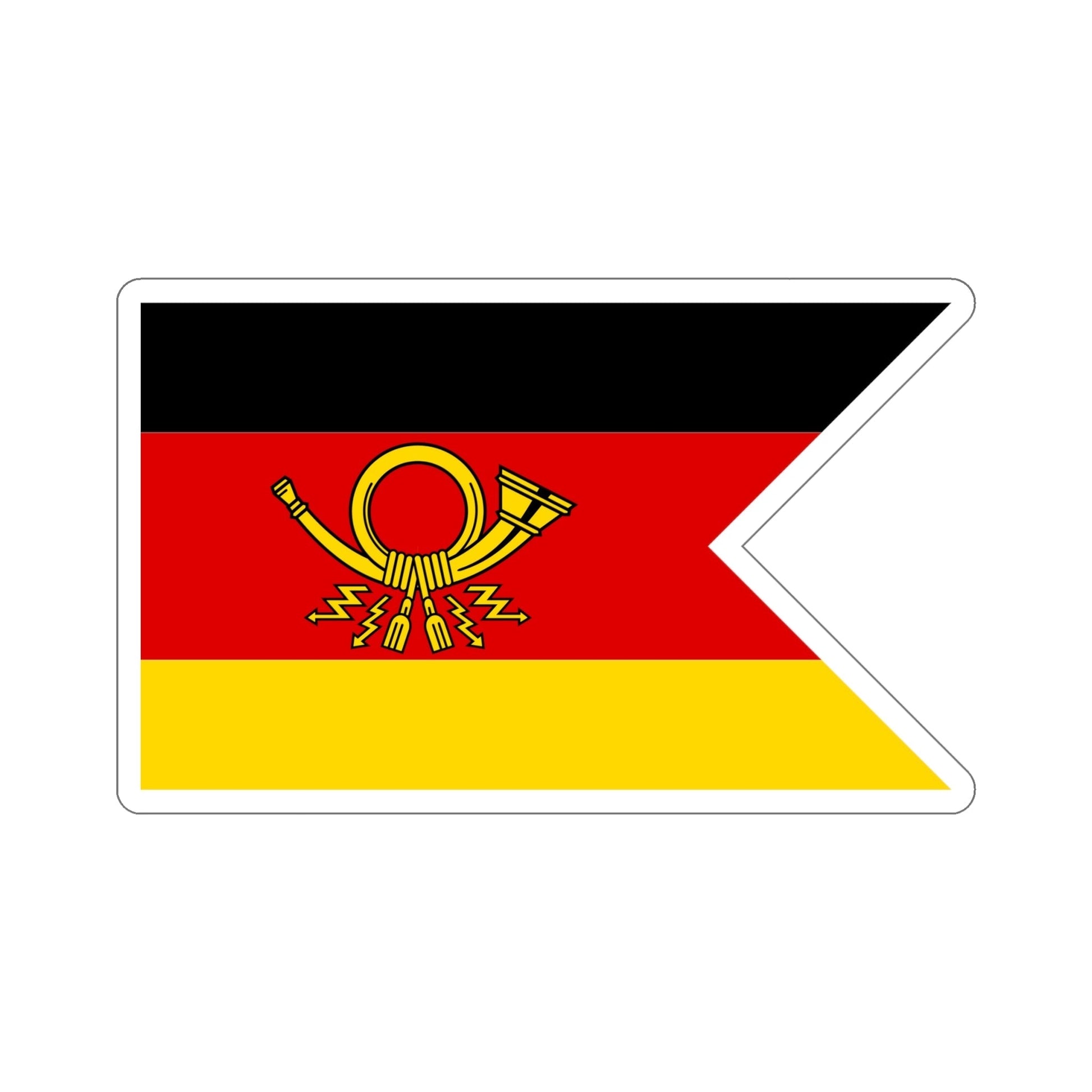 Flagge des Präsidenten der Deutschen Bundespost Deutschland