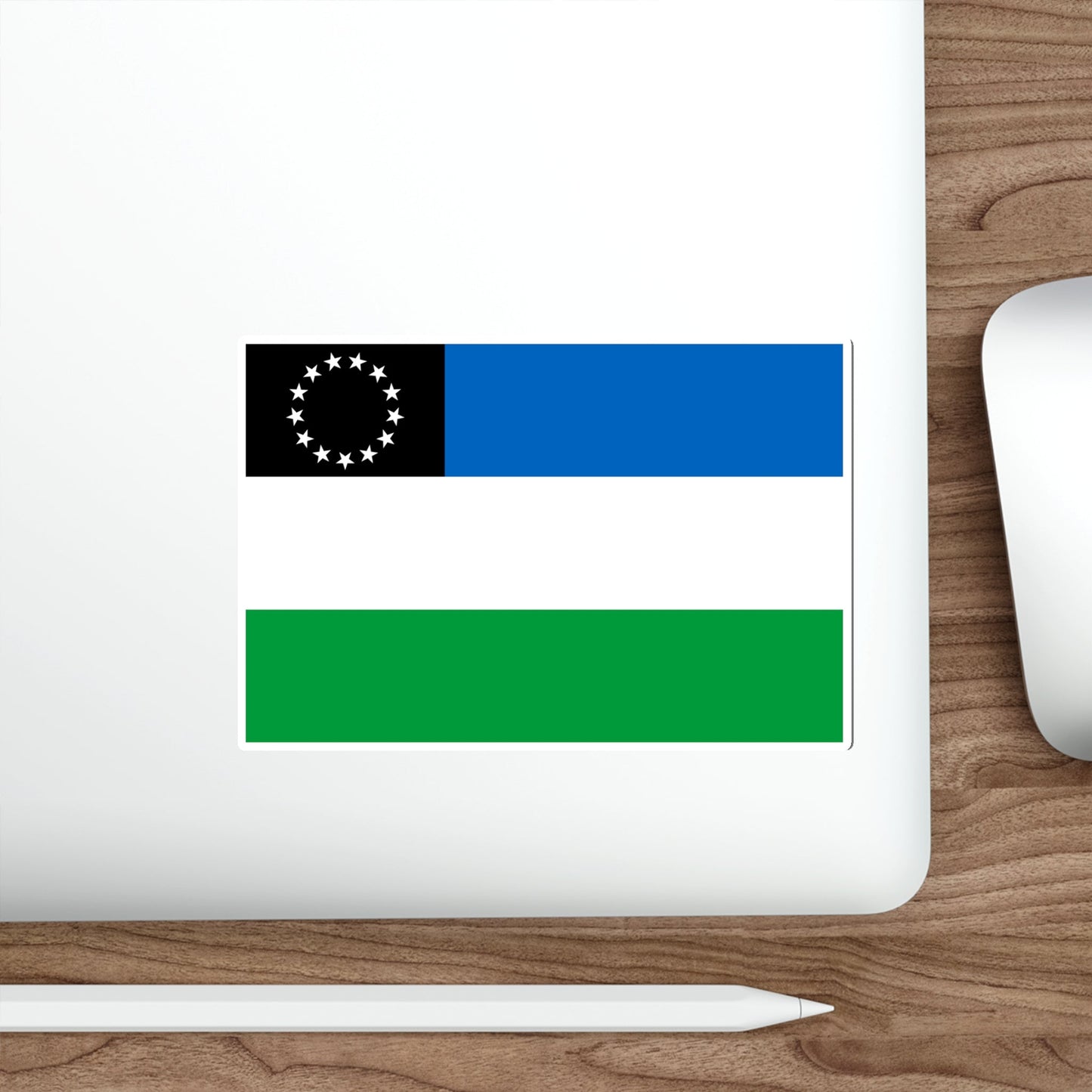Flag of Río Negro Province Argentina STICKER Vinyl Die-Cut Decal-The Sticker Space
