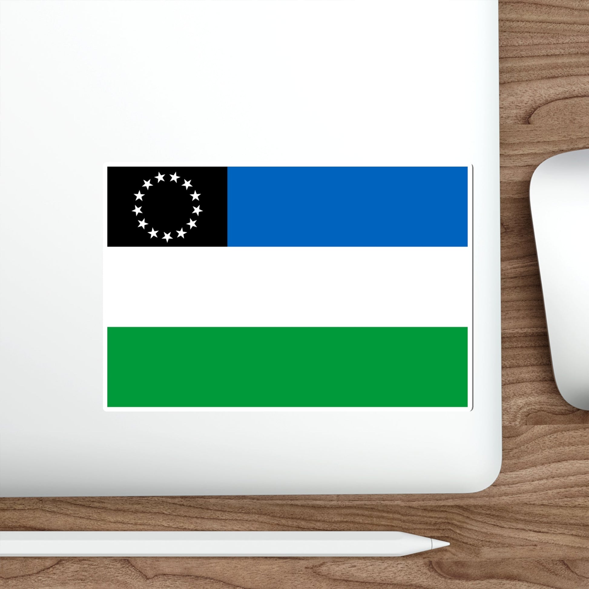 Flag of Río Negro Province Argentina STICKER Vinyl Die-Cut Decal-The Sticker Space