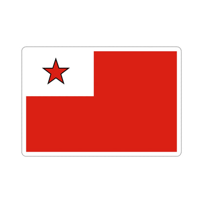 Flag of the Chief of Army of Cuba STICKER Vinyl Die-Cut Decal-5 Inch-The Sticker Space